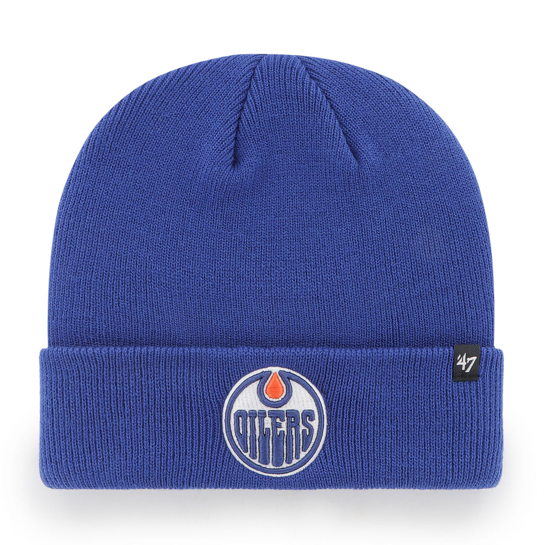 Edmonton Oilers '47 Royal Blue Basic Cuff Knit
