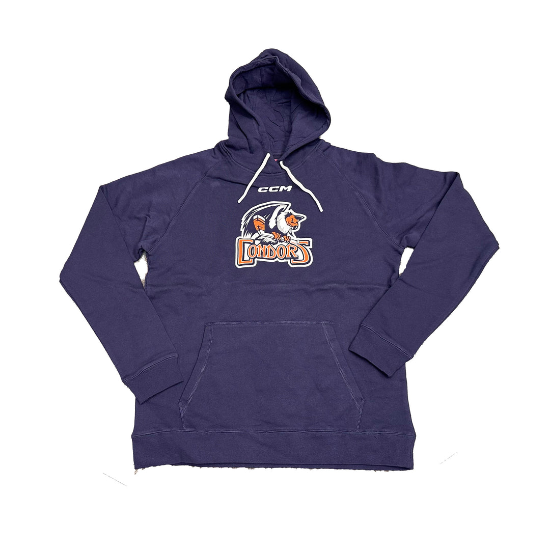 Bakersfield Condors CCM Logo Navy Hoodie
