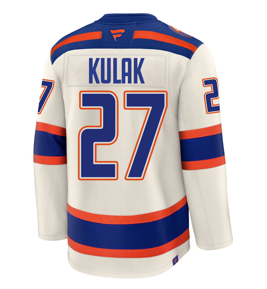 Brett Kulak Edmonton Oilers Fanatics Premium Cream Alternate Jersey