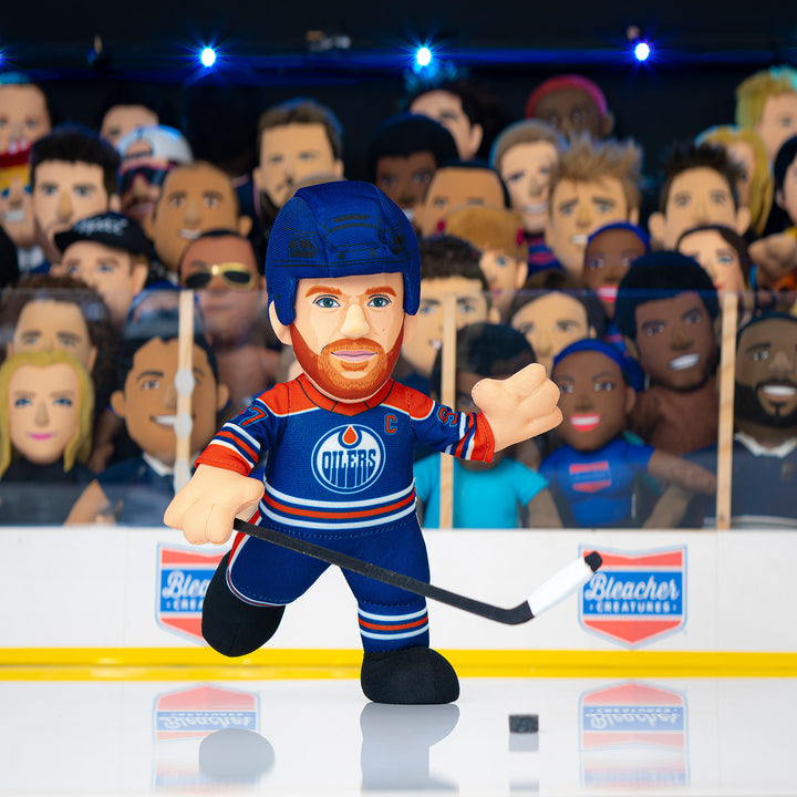 Connor McDavid Edmonton Oilers 10" Royal Jersey Plushie Toy