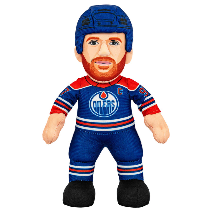 Connor McDavid Edmonton Oilers 10" Royal Jersey Plushie Toy