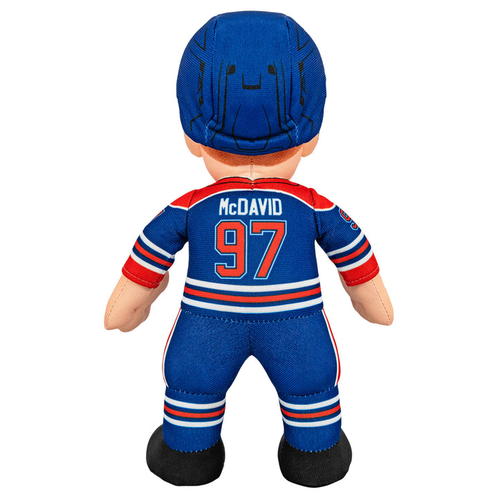 Connor McDavid Edmonton Oilers 10" Royal Jersey Plushie Toy