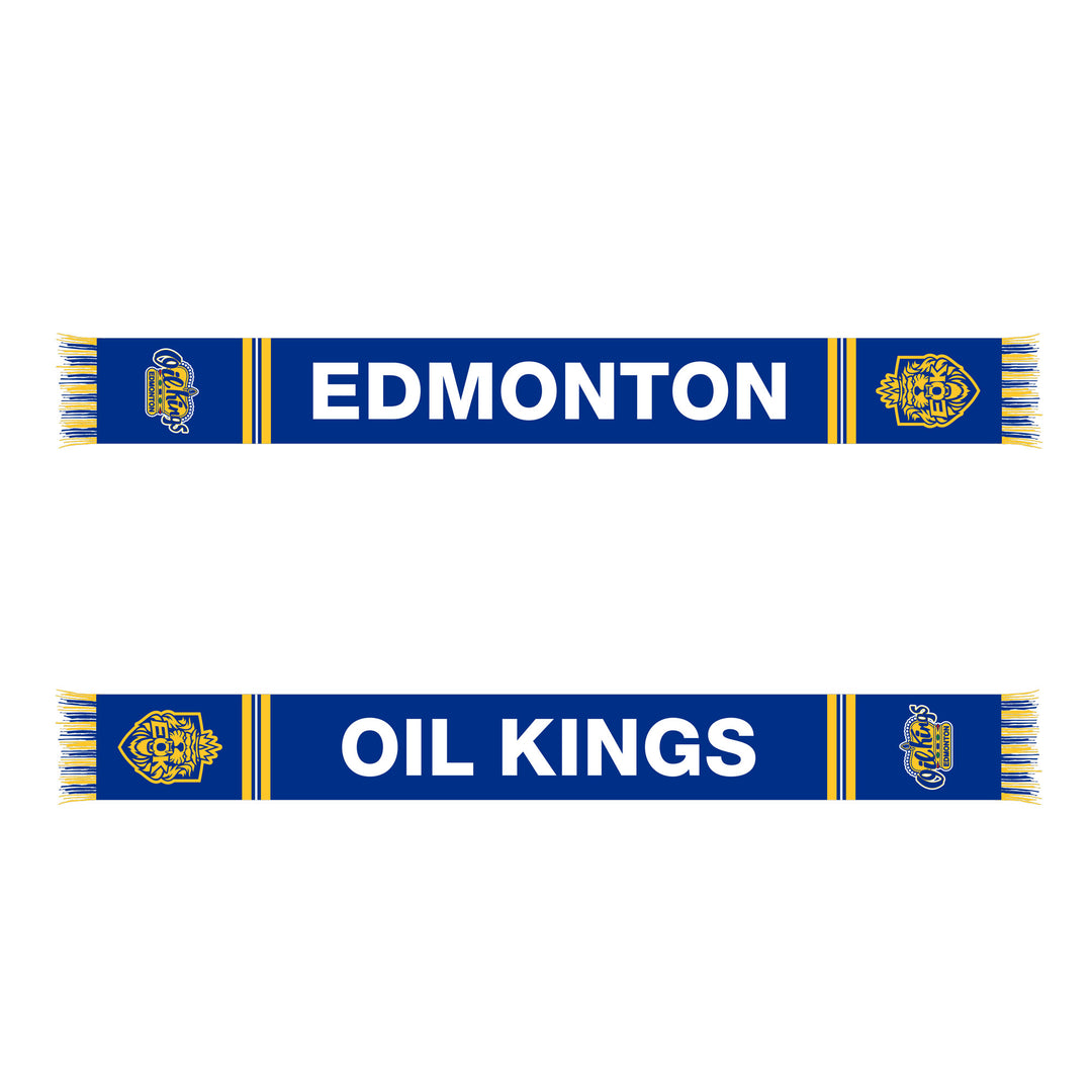 Edmonton Oil Kings Blue Alternate Logo Scarf