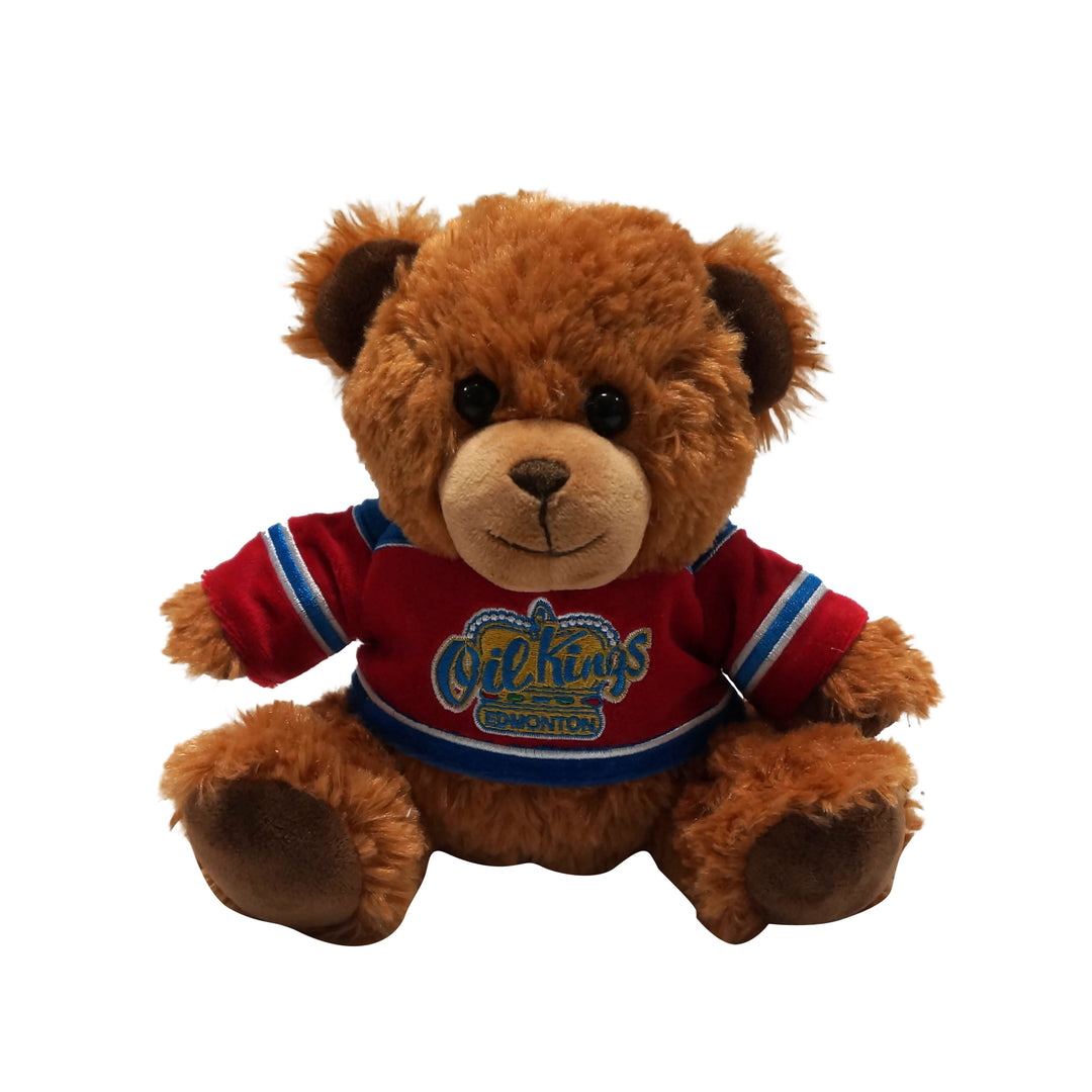 Edmonton Oil Kings Jersey Bear Plushie Toy
