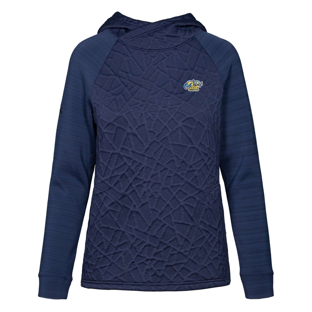 Edmonton Oil Kings Womens Levelwear Kenzie Navy Hoodie