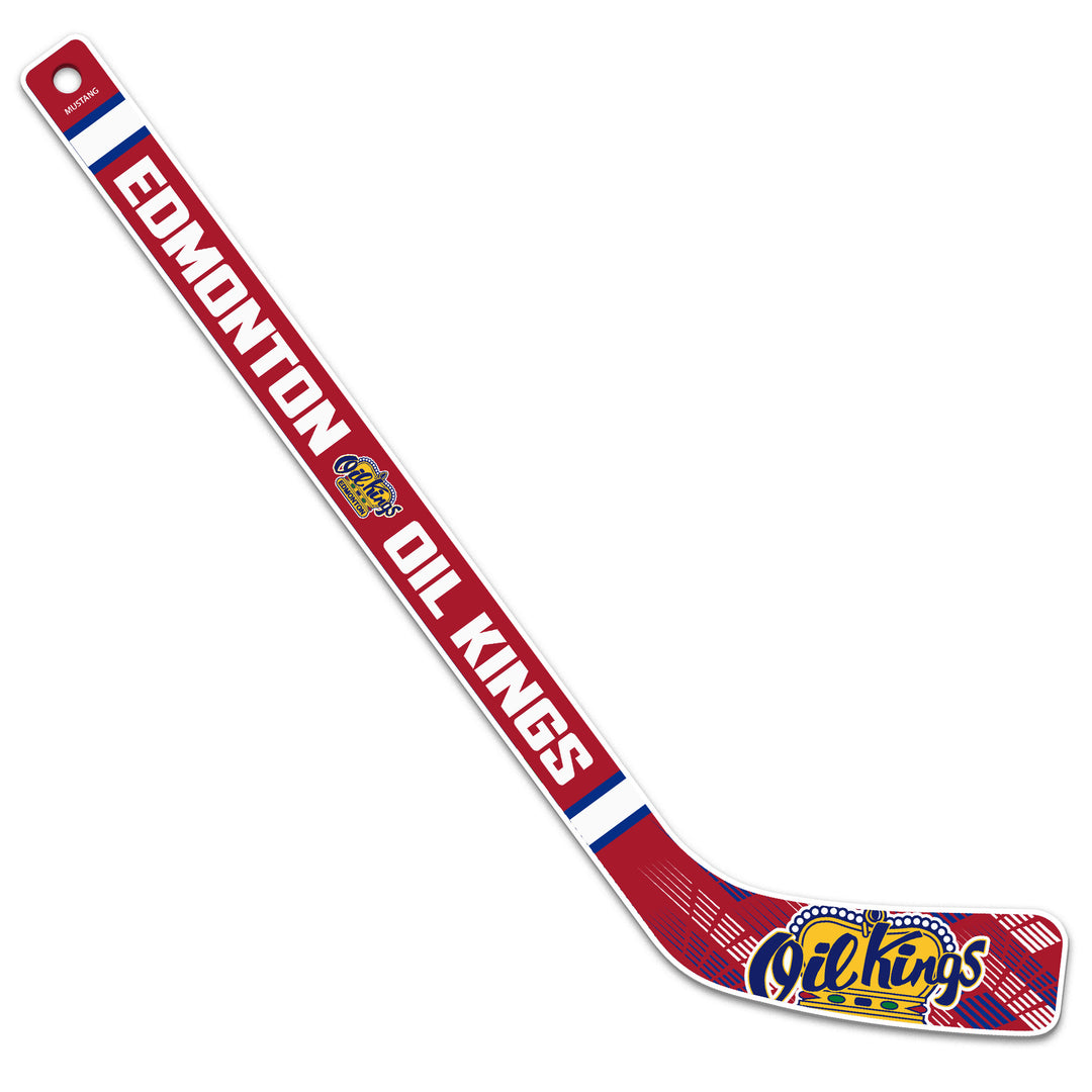 Edmonton Oil Kings Primary Logo Mini Stick