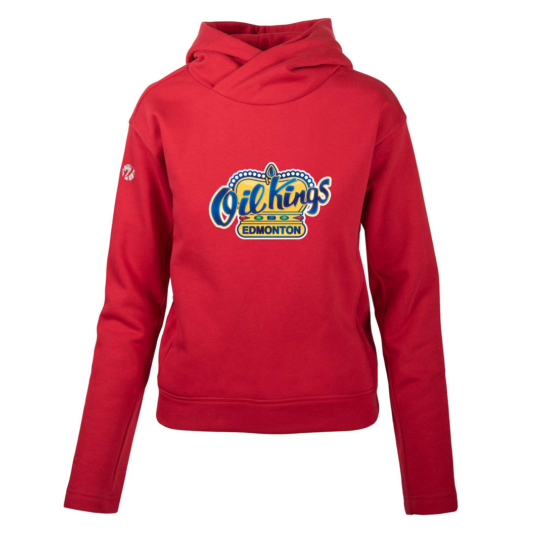 Edmonton Oil Kings Womens Levelwear Evian Red Hoodie