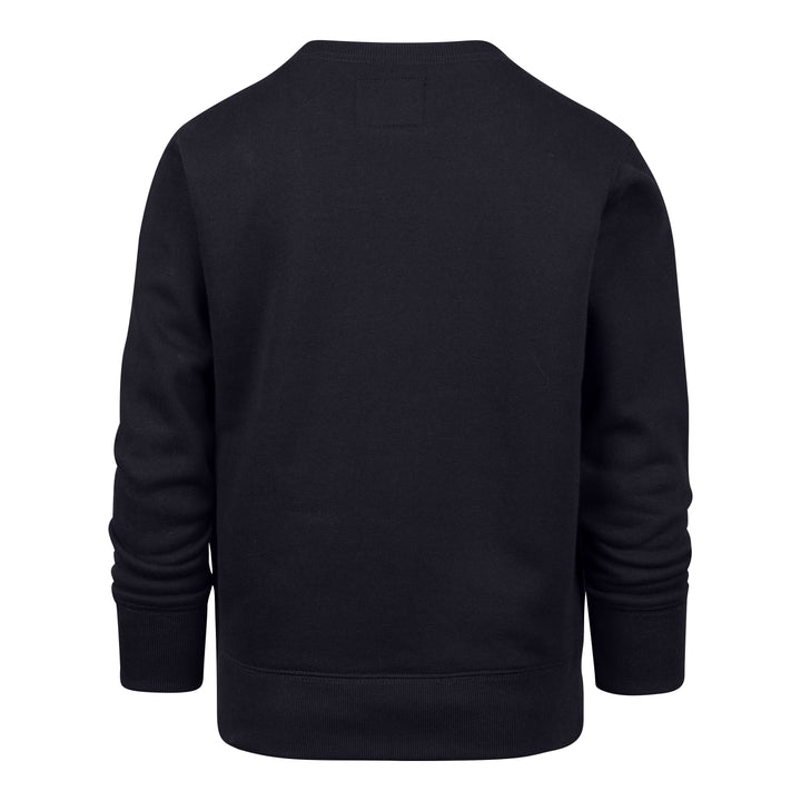 Edmonton Oil Kings Youth '47 Pitchout Black Crewneck Sweatshirt