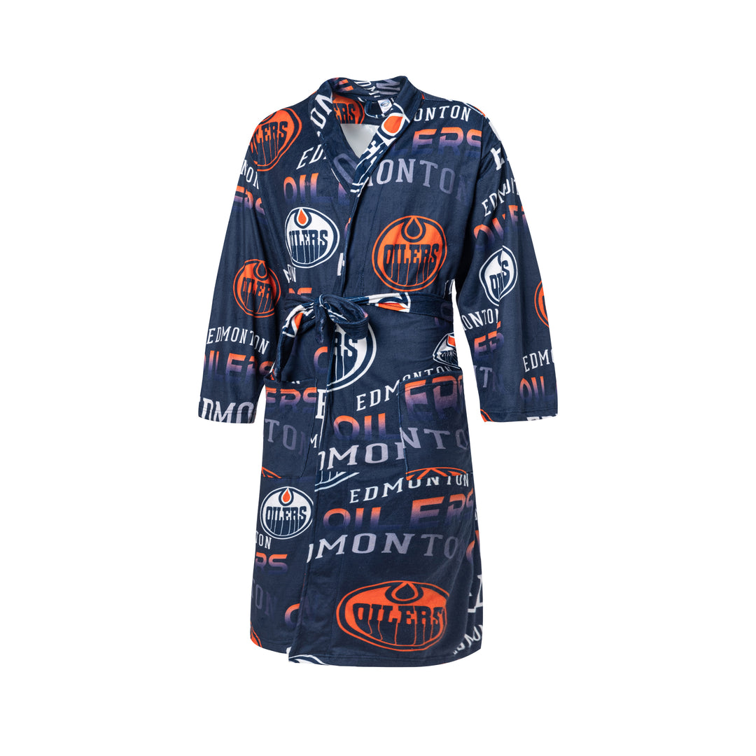 Edmonton Oilers Windfall Lounge Robe
