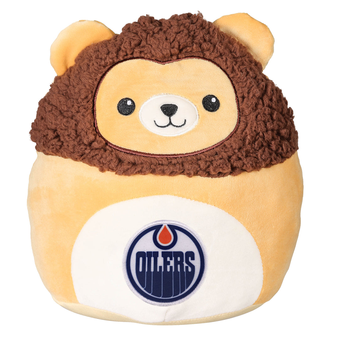 Edmonton Oilers 10" Sherpa Lion Plushie Toy