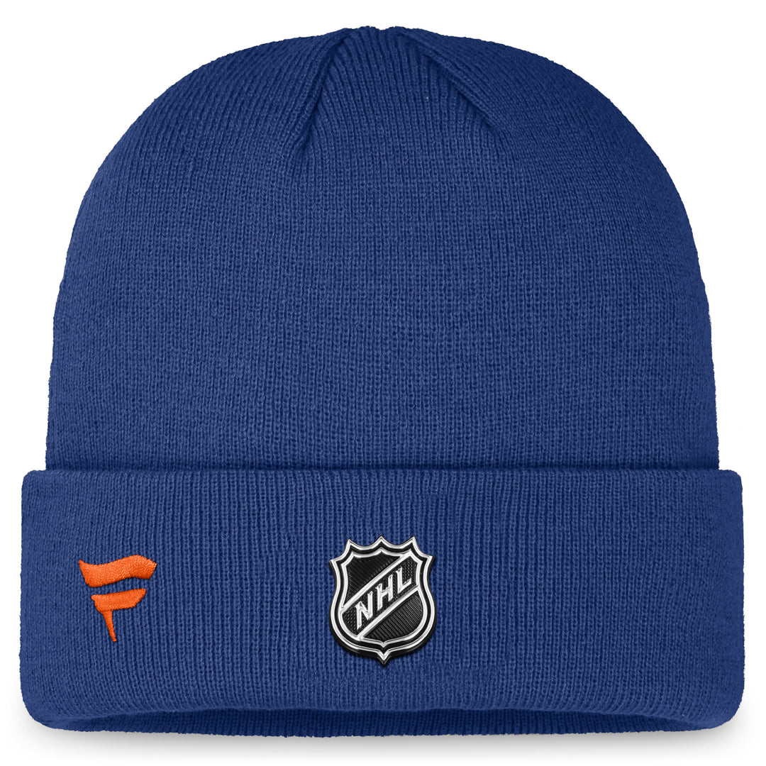 Edmonton Oilers Fanatics Blue 2024 Training Camp Authentic Pro Toque