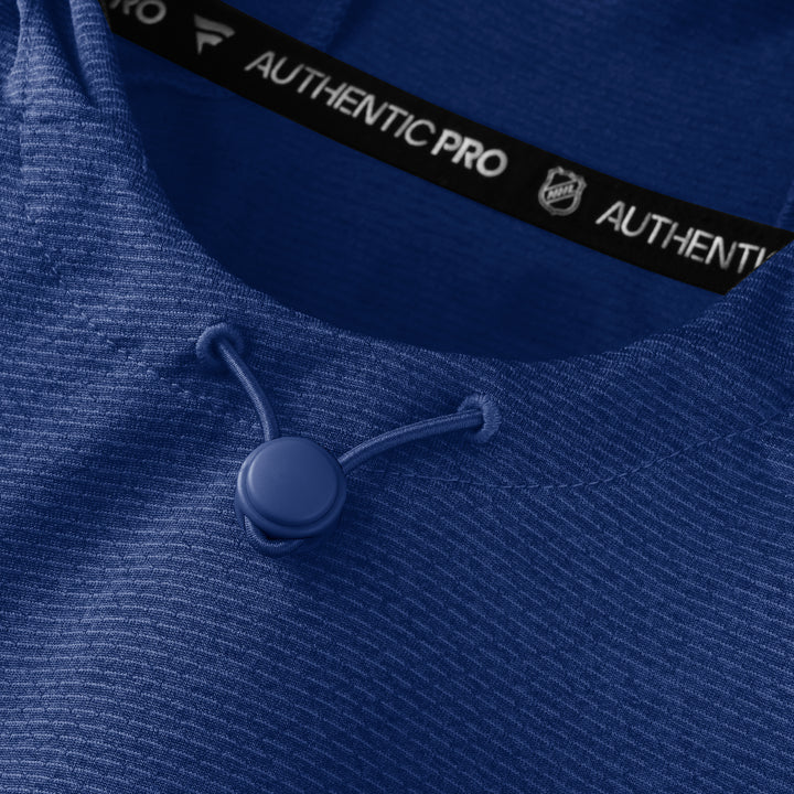 Edmonton Oilers 2025-26 Fanatics Authentic Pro Lightweight Pullover Blue Rink Hoodie