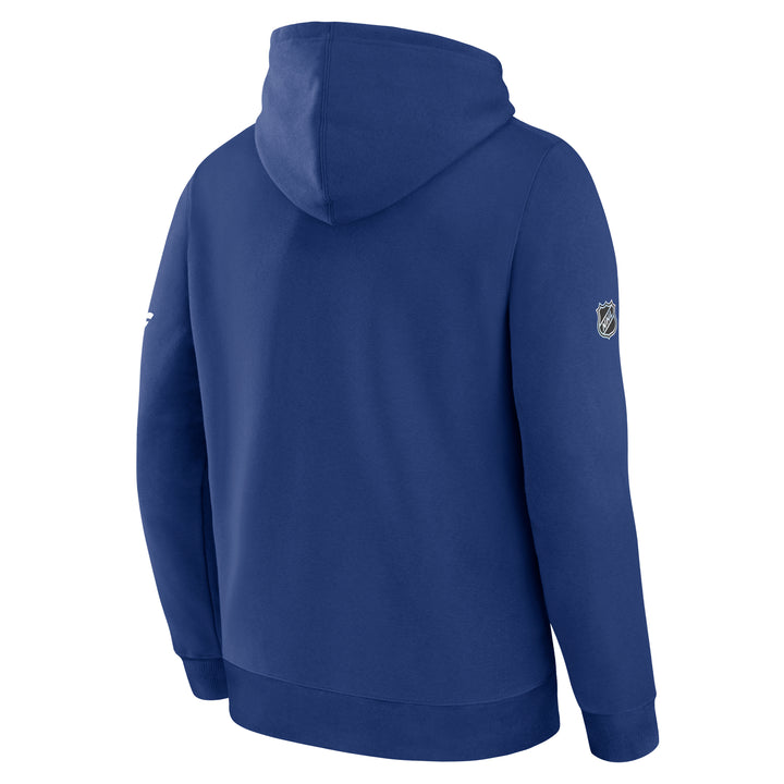 Edmonton Oilers 2025-26 Fanatics Authentic Pro Primary-Blue Pullover Hoodie