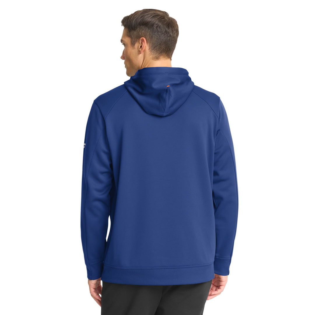 Edmonton Oilers 2025-26 Fanatics Authentic Pro Pullover Blue Rink Side Hoodie