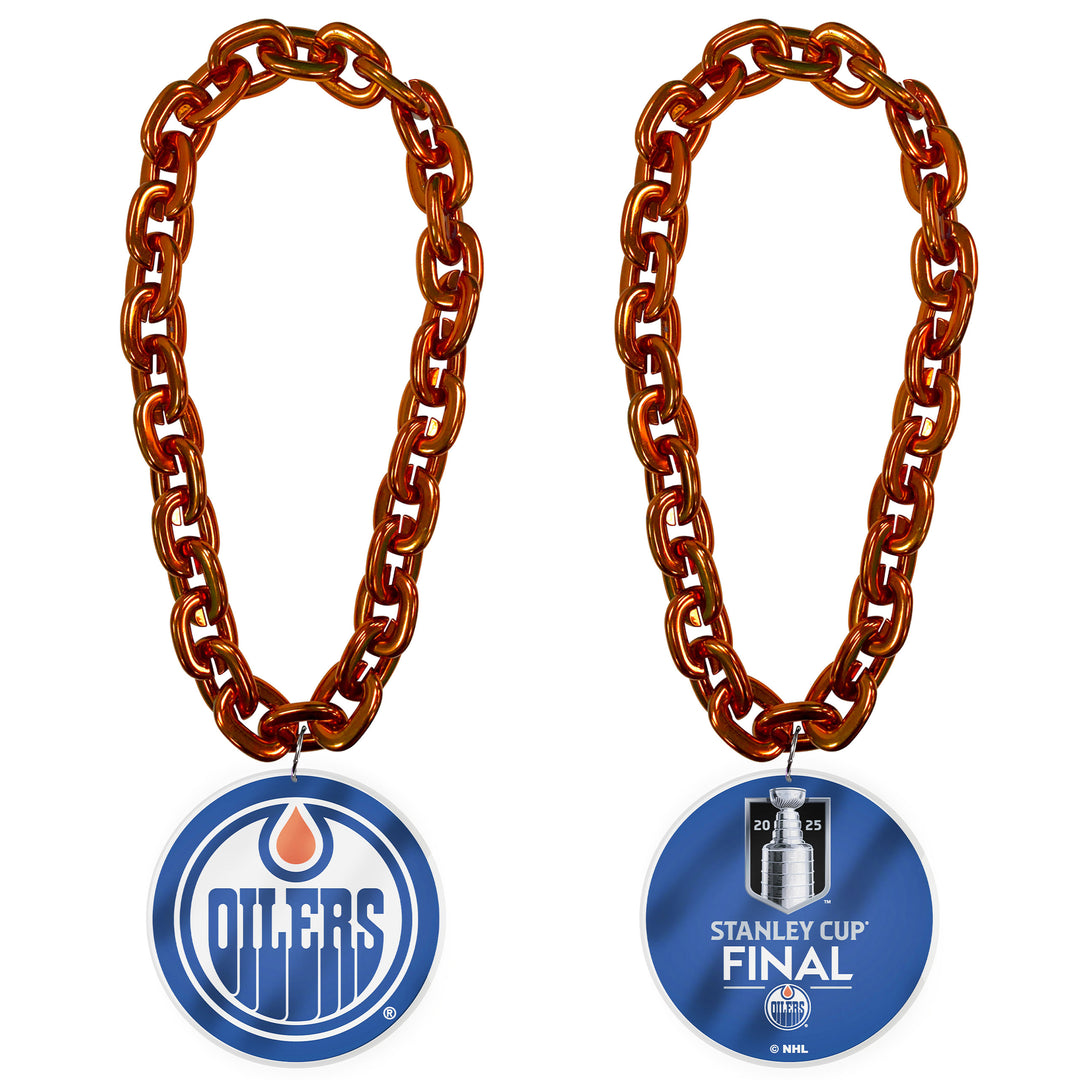 Edmonton Oilers 2025 Stanley Cup Final Fan Chain Necklace