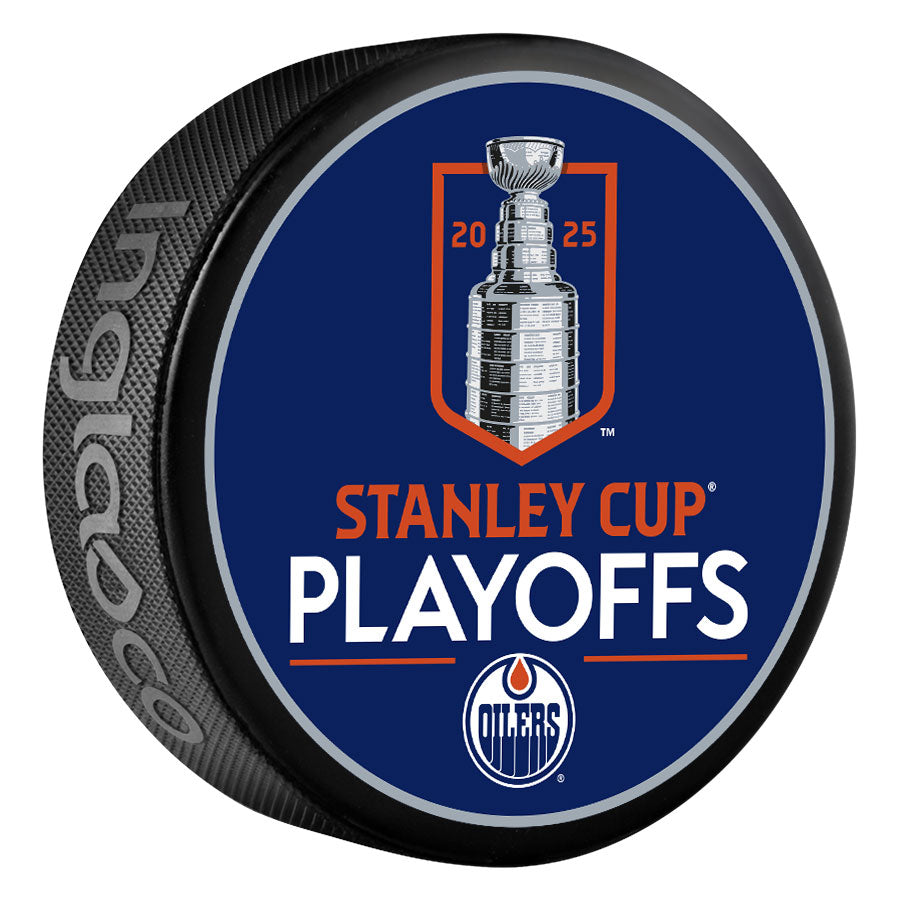 Edmonton Oilers 2025 Stanley Cup Playoffs Lock Up Puck