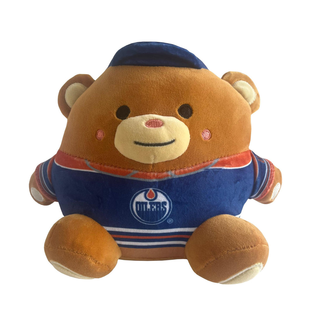 Edmonton Oilers 8" Seated Bear Plushie Toy