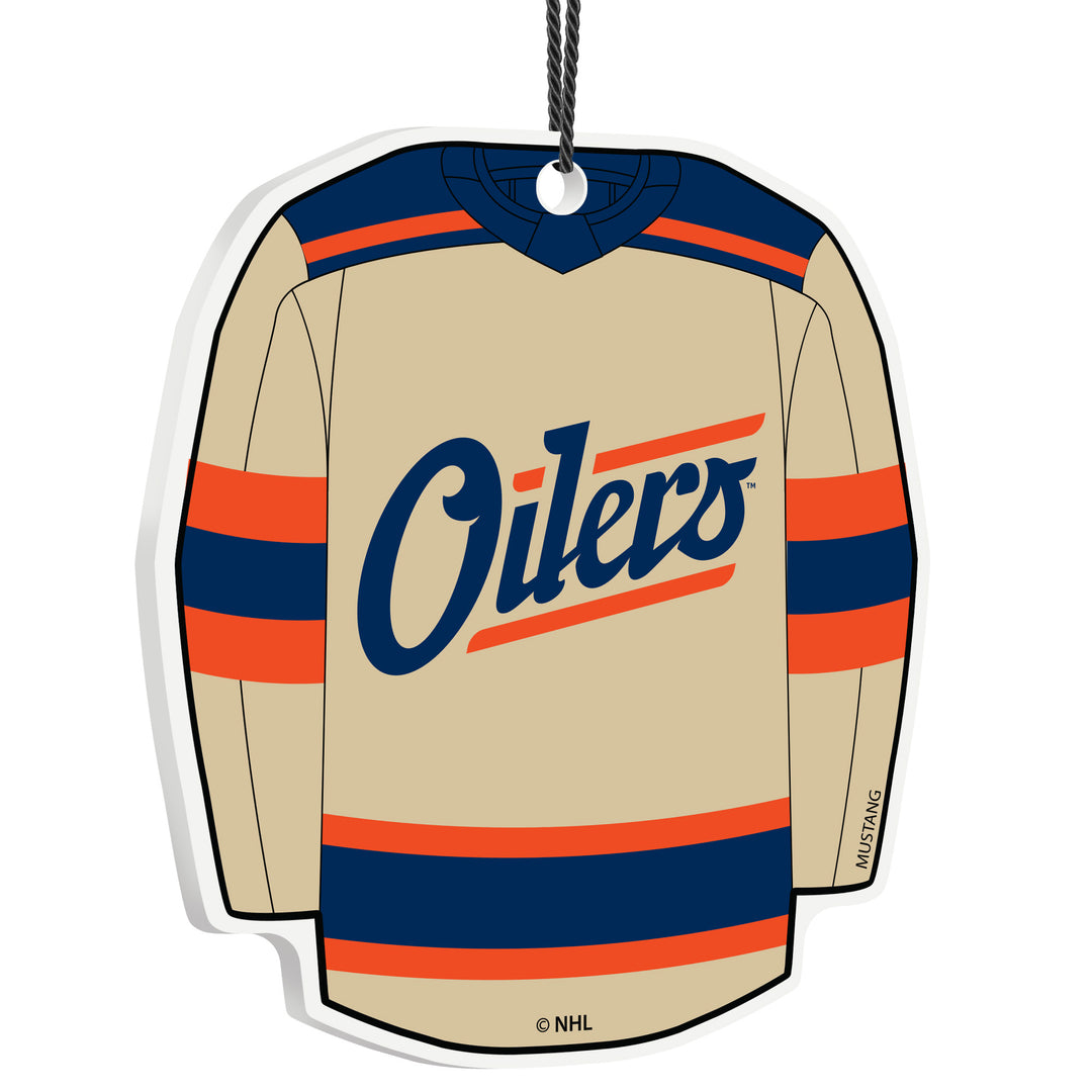 Edmonton Oilers Alternate Logo Jersey Ornament