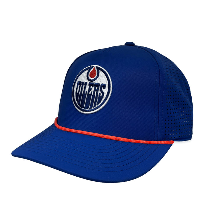 Edmonton Oilers American Needle Blue Buxton Snapback Hat