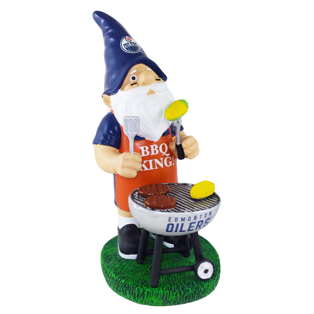 Edmonton Oilers Grill Gnome Figurine
