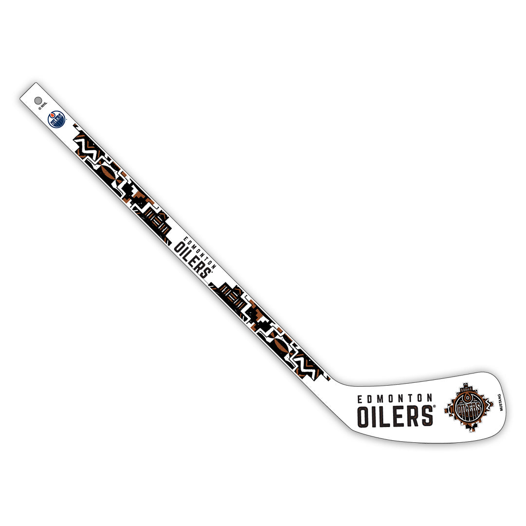 Edmonton Oilers Celebrating Black Excellence Mini Stick