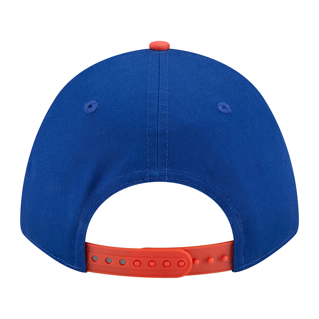 Edmonton Oilers Child New Era Blue Arch 9FORTY M-Crown Snapback Hat