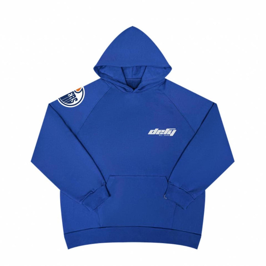 Edmonton Oilers DEFY Blue Hoodie