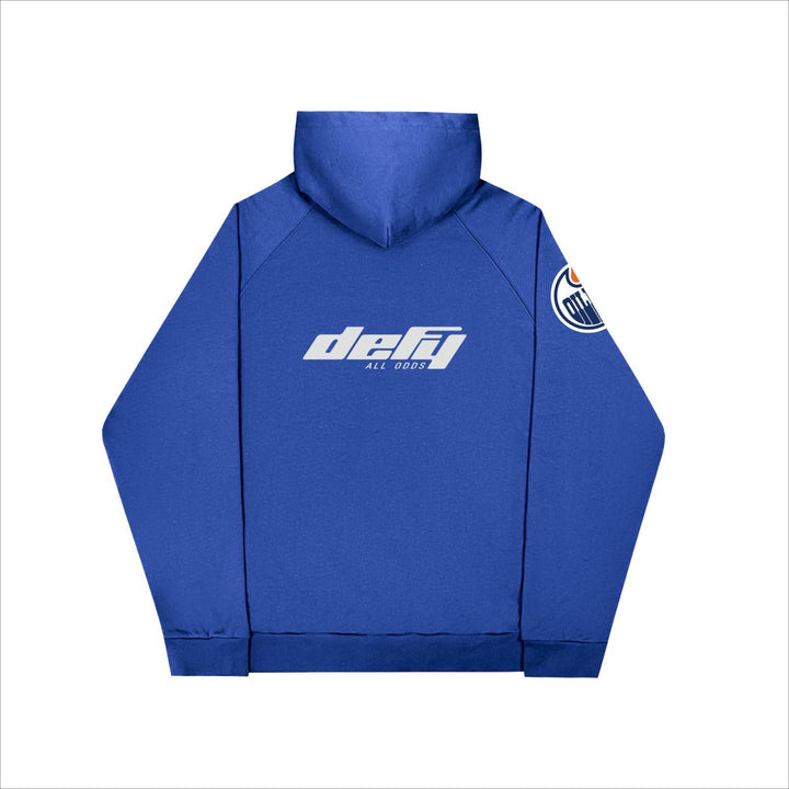 Edmonton Oilers DEFY Blue Hoodie
