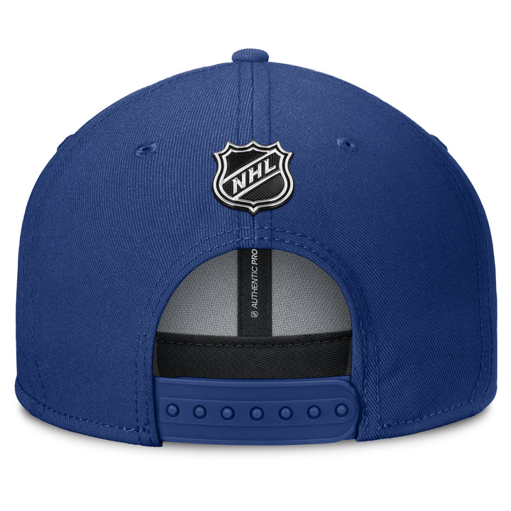 Edmonton Oilers Fanatics Blue 2025-26 Authentic Pro Rink 3 Snapback Hat