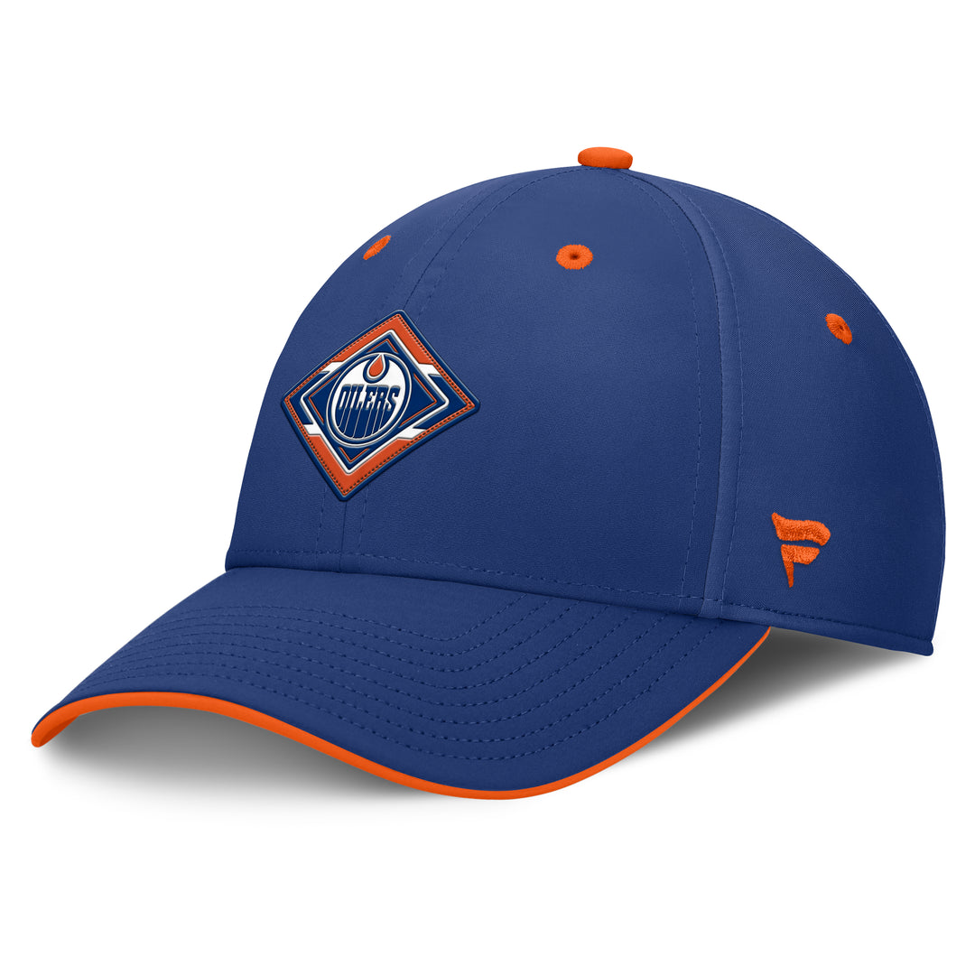 Edmonton Oilers Fanatics Blue 2025-26 Authentic Pro Rink 5 Flex Hat
