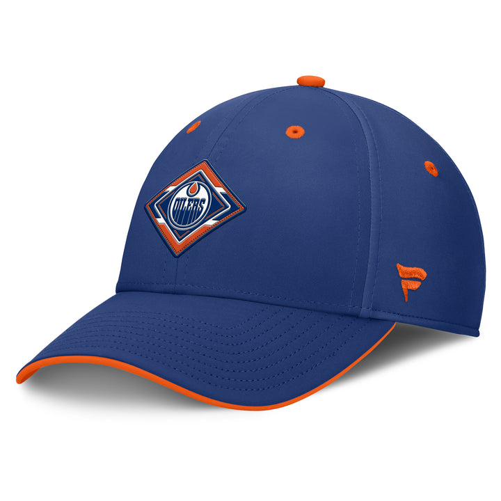 Edmonton Oilers Fanatics Blue 2025-26 Authentic Pro Rink 5 Flex Hat