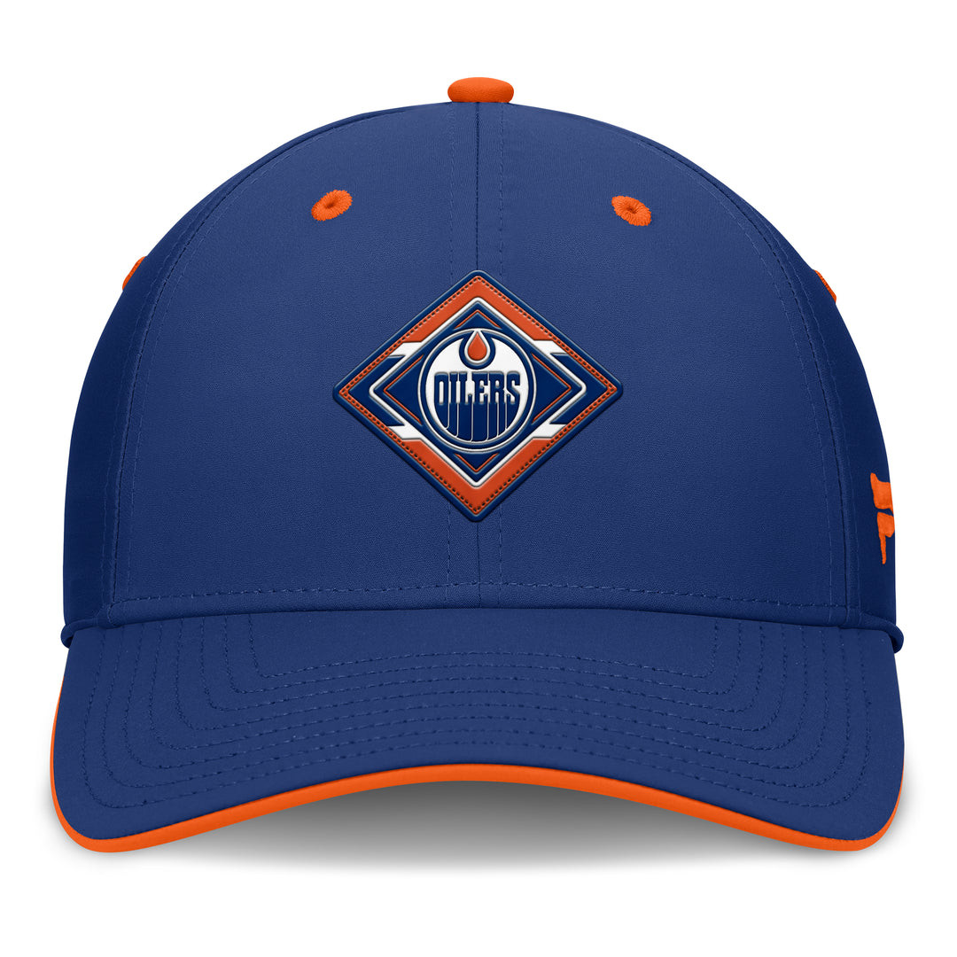 Edmonton Oilers Fanatics Blue 2025-26 Authentic Pro Rink 5 Flex Hat