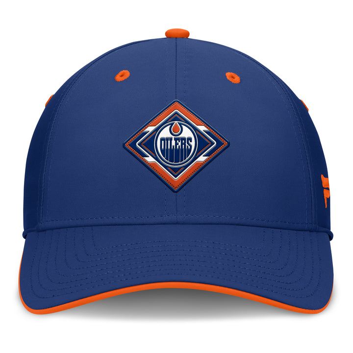 Edmonton Oilers Fanatics Blue 2025-26 Authentic Pro Rink 5 Flex Hat