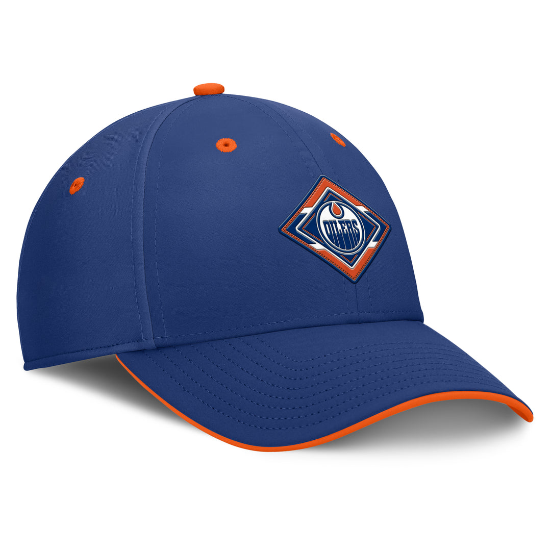Edmonton Oilers Fanatics Blue 2025-26 Authentic Pro Rink 5 Flex Hat