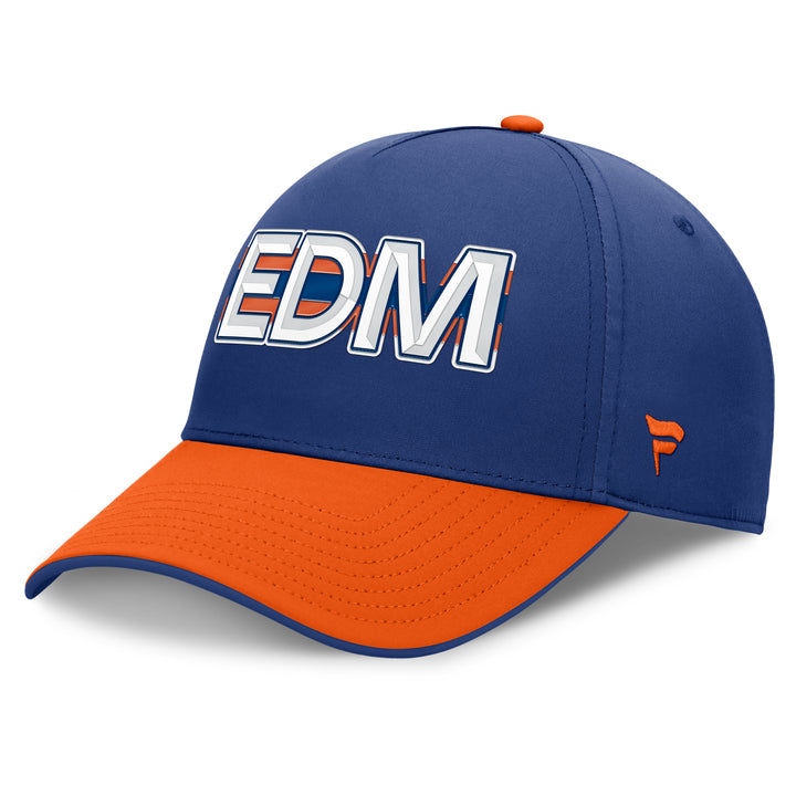 Edmonton Oilers Fanatics Blue 2025-26 Authentic Pro Rink 9 Flex Hat