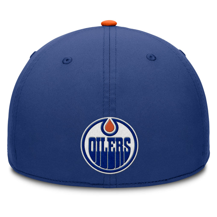 Edmonton Oilers Fanatics Blue 2025-26 Authentic Pro Rink 9 Flex Hat