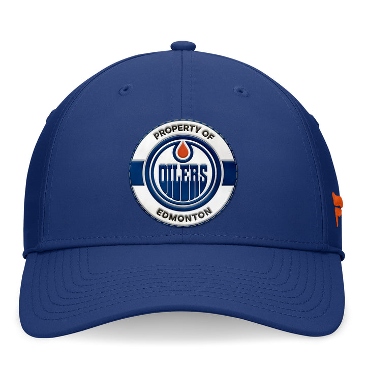Edmonton Oilers Fanatics Blue 2025-26 Training Authentic Pro Flex Hat