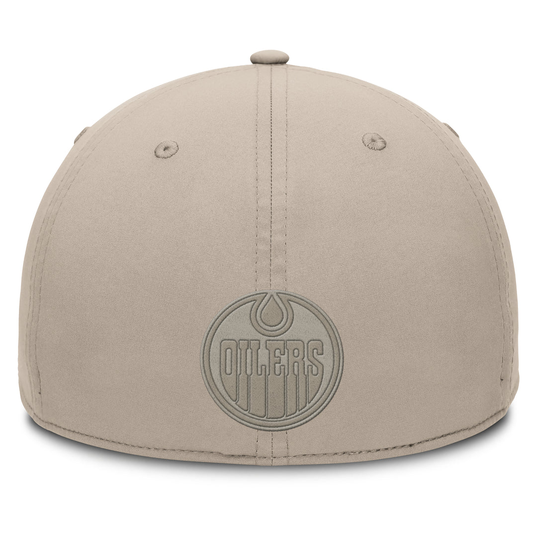 Edmonton Oilers Fanatics Cream 2025-26 Authentic Pro Road 4 Flex Hat