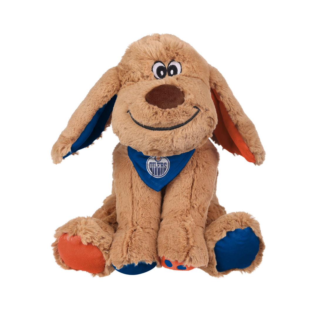 Edmonton Oilers Floppy Eared Dog Plushie Toy