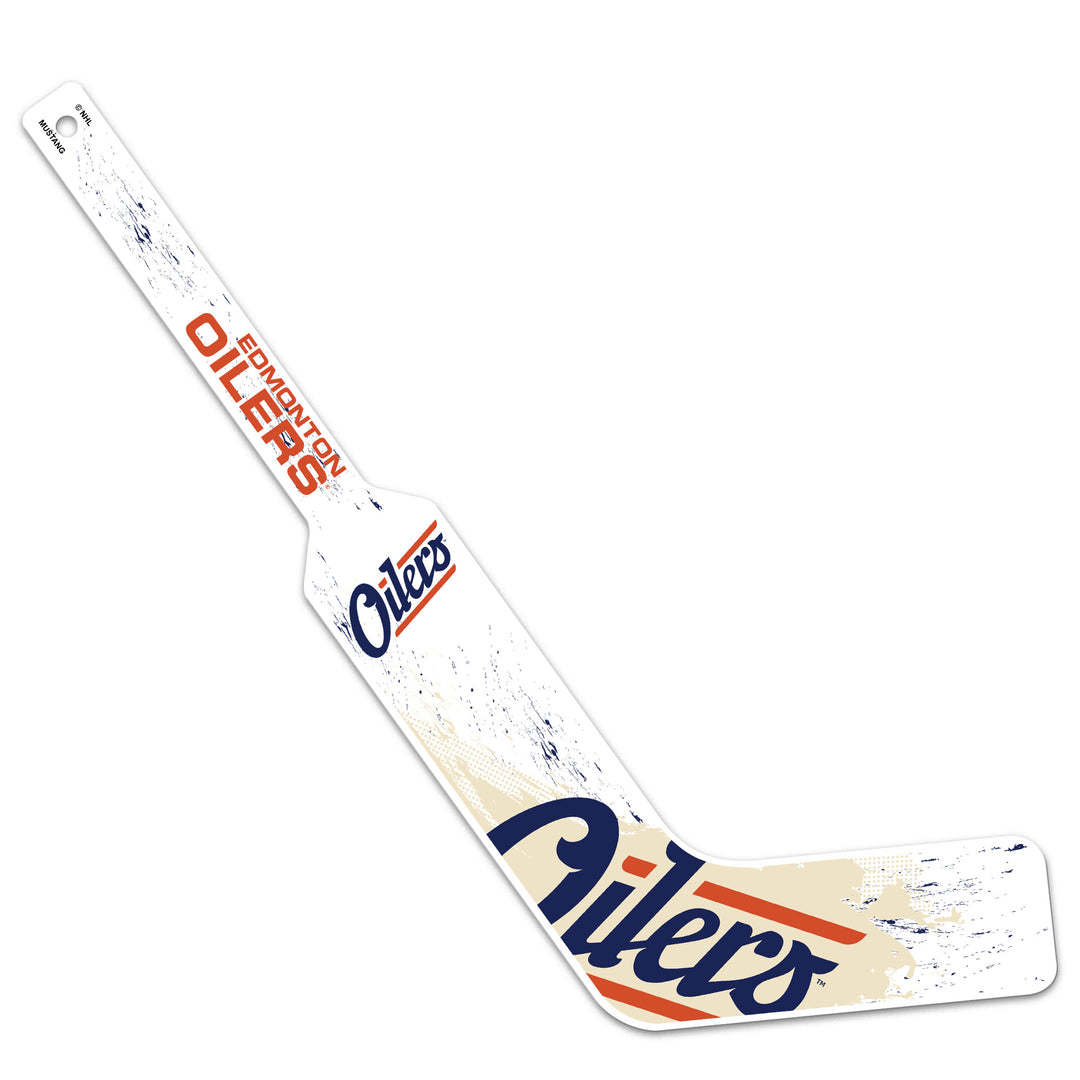 Edmonton Oilers Goalie Alternate Logo Mini Stick