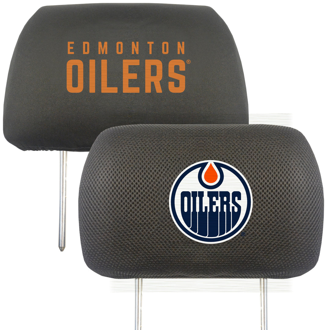 Edmonton Oilers Embroidered Headrest Cover (2-Pack)
