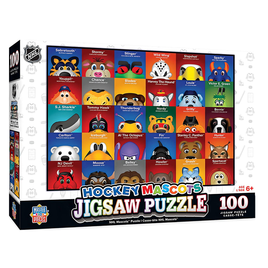 Edmonton Oilers Hockey Mascot 100 pc Jigsaw Puzzle