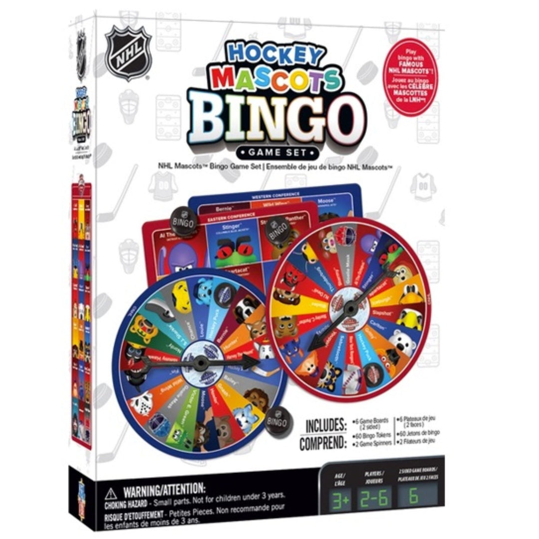 Edmonton Oilers Hockey Mascots Bingo Game Set