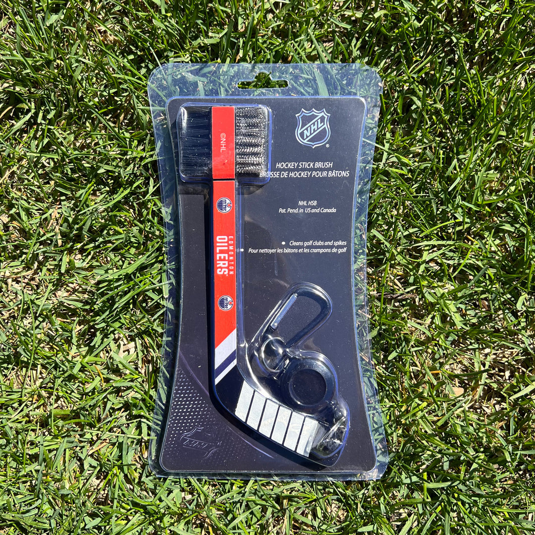 Edmonton Oilers Hockey Stick Golf Brush
