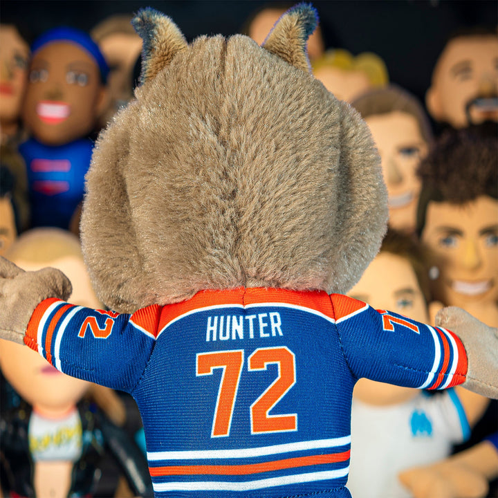 Edmonton Oilers 10" Hunter Royal Jersey Plushie Toy