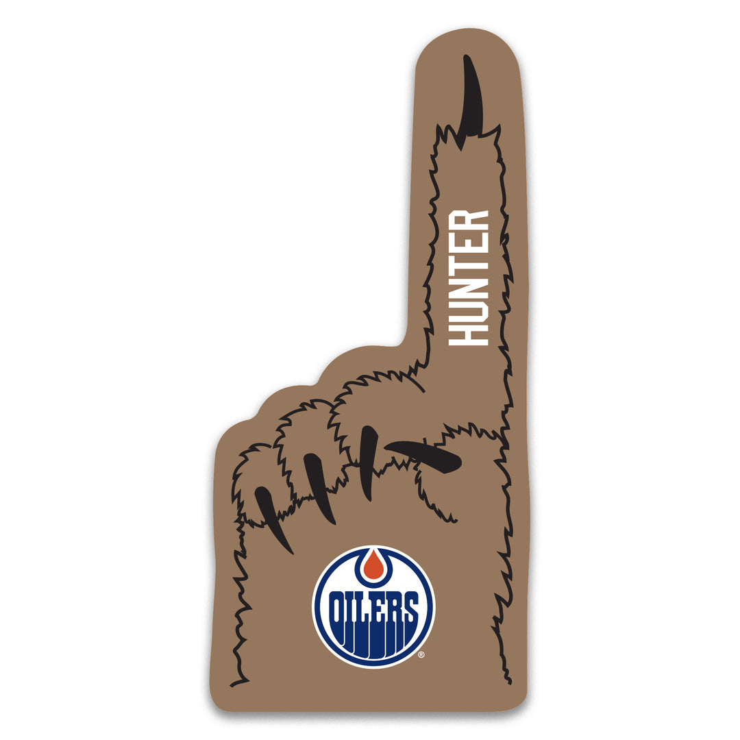 Edmonton Oilers Hunter Signature Foam Finger