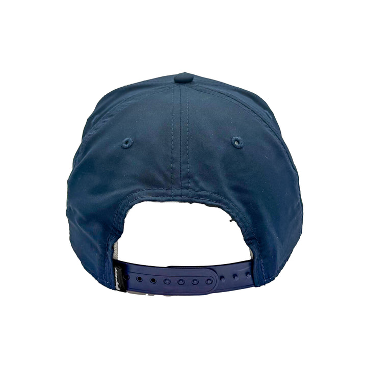 Edmonton Oilers Imperial Sports Navy Rope Wrightson Upside Down Snapback Hat