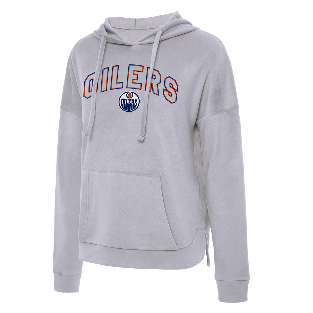 Edmonton Oilers Women's Intermission Velour Hoodie