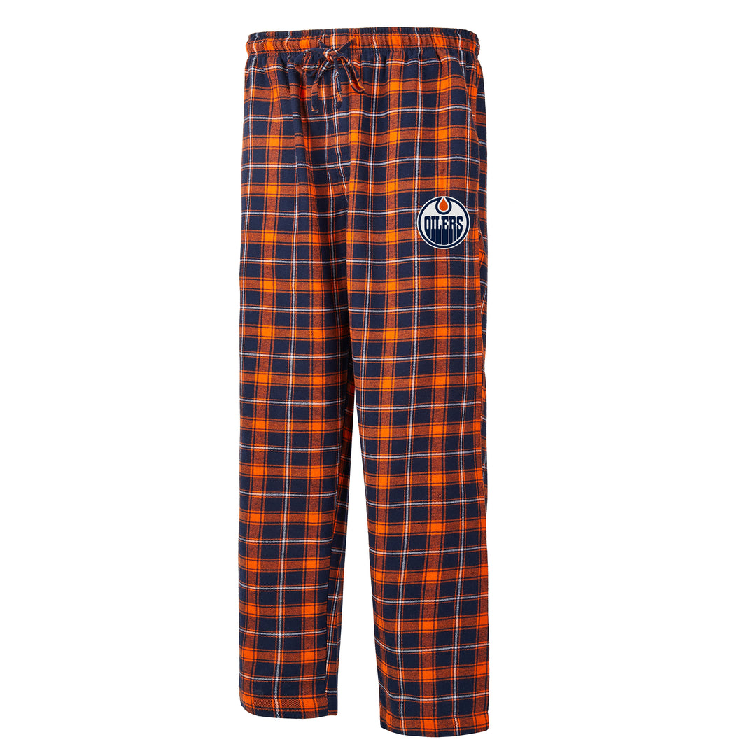 Edmonton Oilers Ledger Plaid Flannel Lounge Pants
