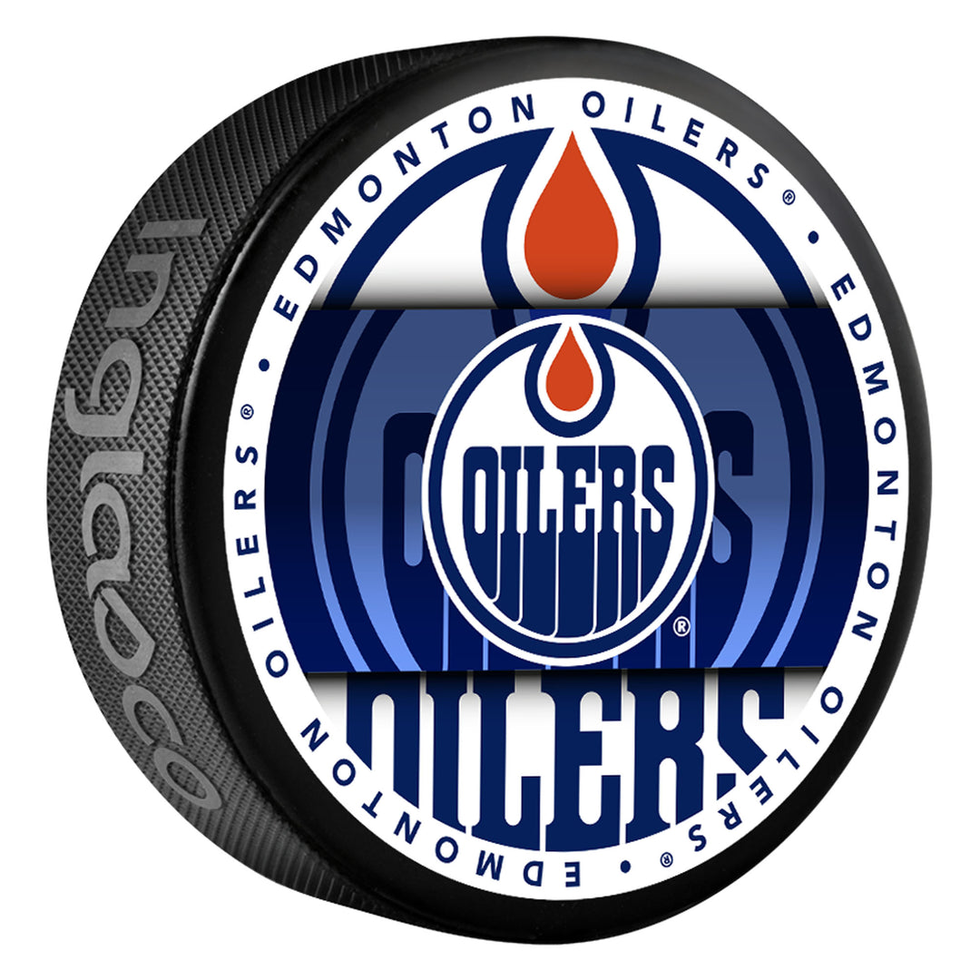 Edmonton Oilers Medallion Puck